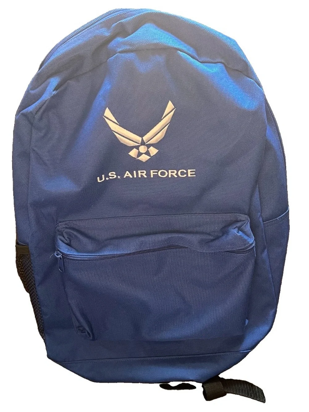 United States Air Force USAF Embroidered Blue Lightweight Backpack